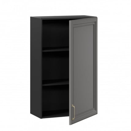 Шкаф кухонный 600 высокий Джелатто ЛД 241.450.000.154 Черный Оникс серый_1