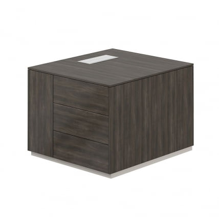 Тумба опорная 800 левая Atlas NZ-0202.BT.BT.L Бренсон Трюфель_0