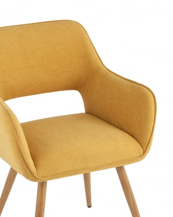 Комплект из двух стульев Кромвель ИИ желтый 2 шт / II_4