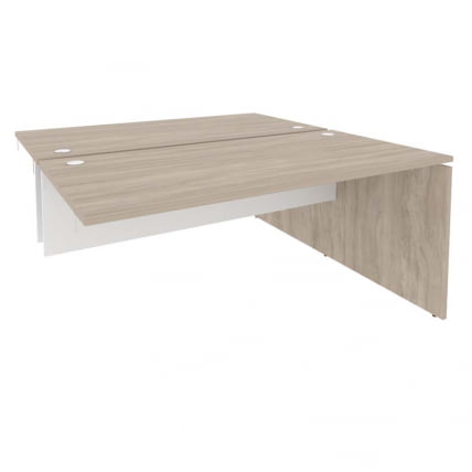 Наборный элемент рабочей станции ОНИКС О.2.НРС-4.8 Дуб Аттик/Белый / ONIX O.2.NRS-4.8_0