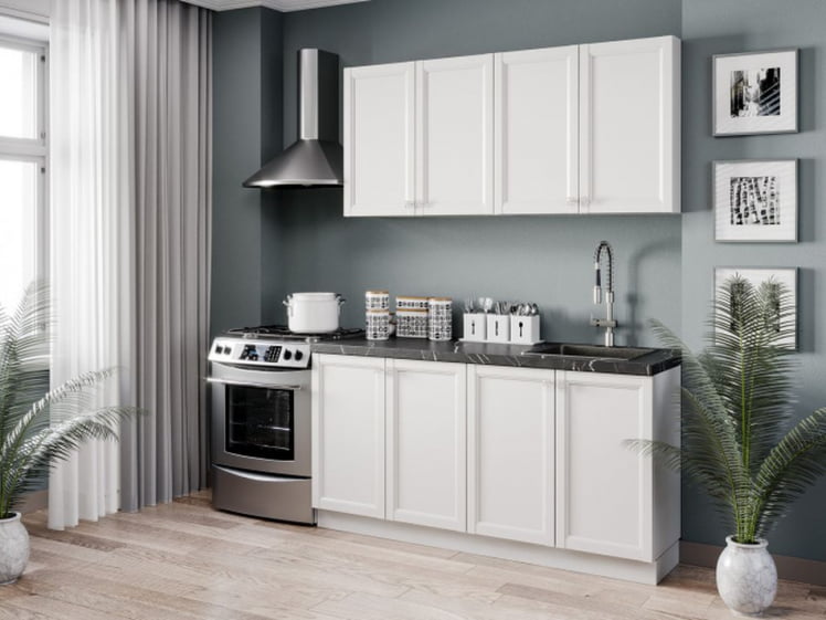 Шкаф кухонный 800 Джулия ЛД 284.360.000.022 Белый_2