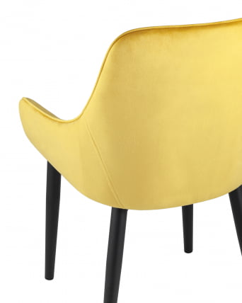 Стул Диана NEW велюр Оранжевый_6