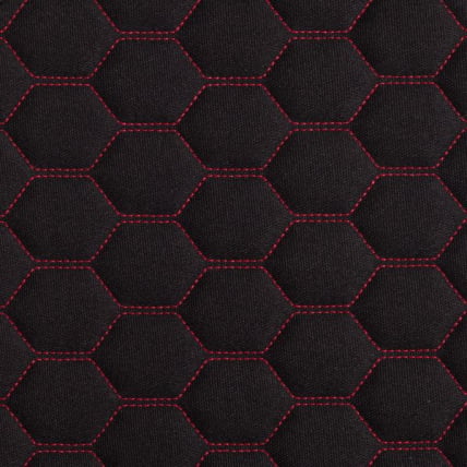 Кресло иШарк ткань, черный / красный / iShark_9