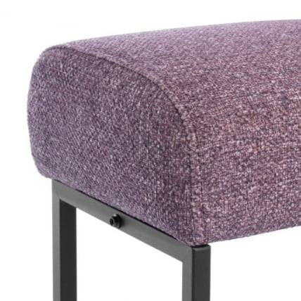 Пуф Charli Lux П/Чарли Люкс велюр/букле, VT shape wood rose_2