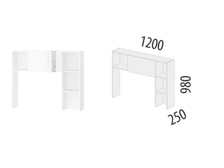 Надстройка (лев/прав) Николь 901.25_3