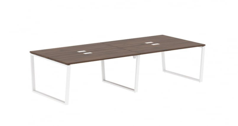 Бенч-система ЕДИС ЕВВСТ 3113 Дуб Денвер темный Белый / EDIS EVWST_0