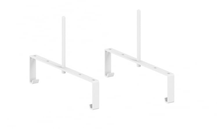 Держатель кабель-канала широкого и экранов (2 шт.) Sigma МК.ДКЭ.002.WH Белый_0