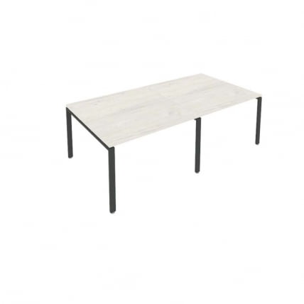 Переговорный стол (2 столешницы) Metal System Б.ПРГ-2.2 Наварра/Антрацит_0