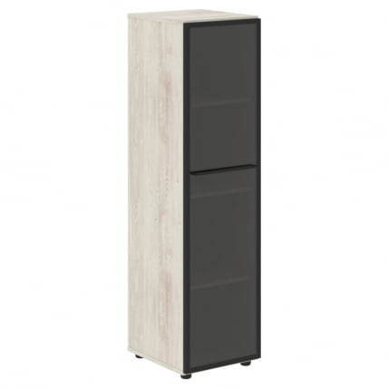 Шкаф колонка со стеклянной дверью ЛОФТИС ЛМC 40.2Р Сосна Эдмонт / LOFTIS LMC 40.2R_0