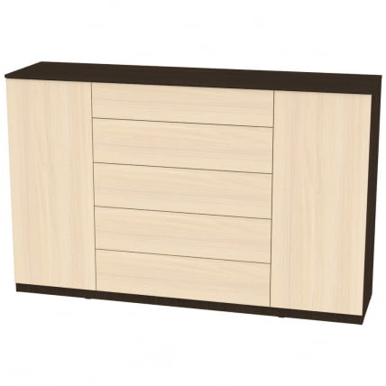 Комод Калисто(K26)1147х1802х468PUSHtoOPEN(Венге-ДМ)_0