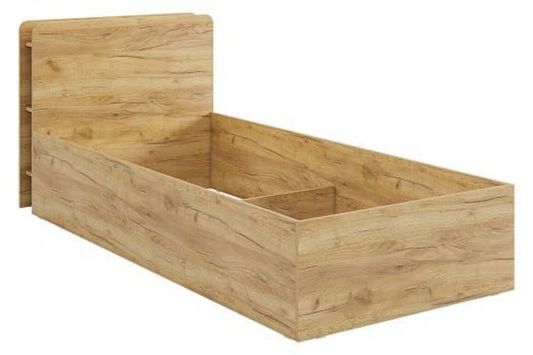 Каркас кровати Юниор 90х200 см SMU-02 дуб крафт золотой_0