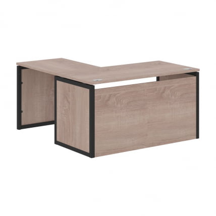 Стол письменный угловой правый XTEN-QP XQPCT 1415H R Дуб Сонома Антрацит_0