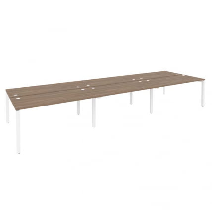 Рабочая станция на П-образном м/к ОНИКС О.МП-Д.РС-6.4.7 Дуб Аризона/Белый / ONIX O.MP-D.RS-6.4.7_0