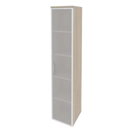Шкаф высокий узкий правый ОНИКС О.СУ-1.10Р(Р) Дуб Аттик/Белый / ONIX O.SU-1.10R(R)_0