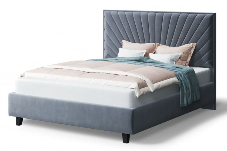 Кровать Леона, 2000 кс 1200 мм, серый / x_0