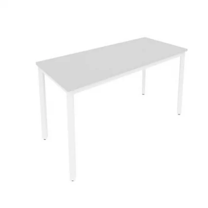 Стол письменный на металлокаркасе SLIM SYSTEM С.СП-5.1 Серый-Белый_0