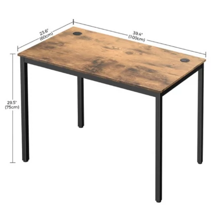 Стол письменный EUREKA ERK-CD-039VP Vintage Brown_1