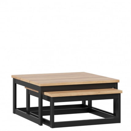 Столы журнальные комплект Техно 16 Дуб Золотой_0