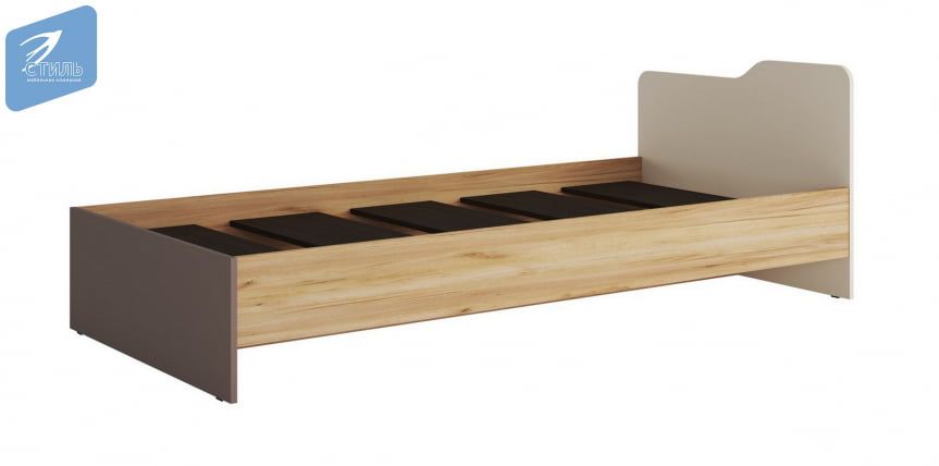 Кровать RICH КР-003 Мята/Сумеречный голубой/дуб крафт золотой_1