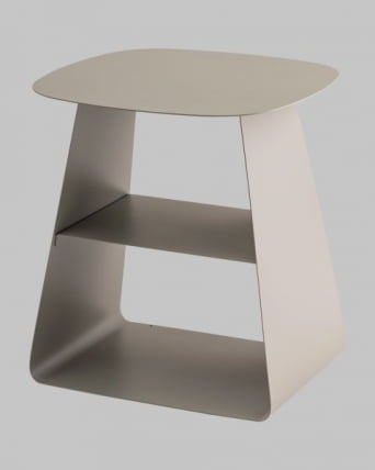 Журнальный столик Leyre металл темно-серый_0