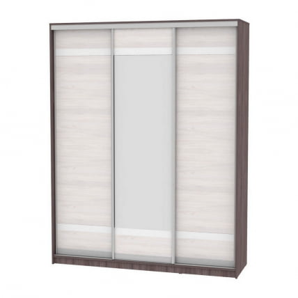 Шкаф-купе B-220х180х60-2(ЯАТ-ЯАС-D9D10D9)_0