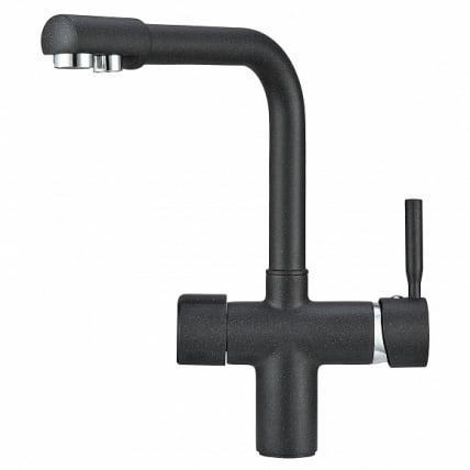 Кухонный смеситель GRANULA 2088 Шварц_0