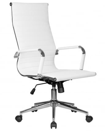 Офисное кресло для руководителей DOBRIN CLARK SIMPLE (белый)_1