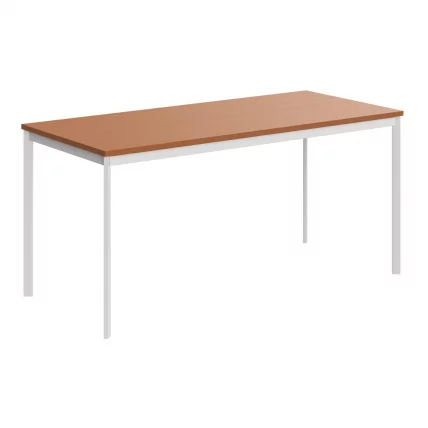 Стол прямой IMAGO-S СП-4S груша ароза белый полуматовый_0