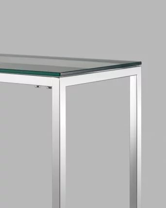 Консоль ТАУН 115x30 Серебро_5