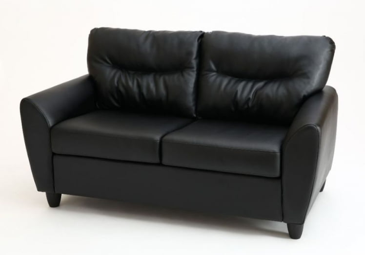 Диван двухместный Наполи Премиум Д2 Домус Блэк Категория 2_0