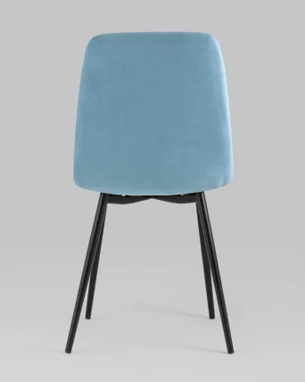 Стул Oliver велюр Пыльно-голубой_4