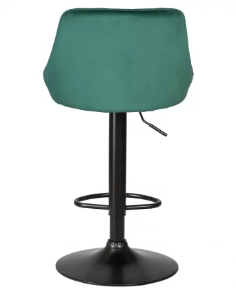 Стул барный DOBRIN LOGAN BLACK Зеленый велюр MJ9-88_4