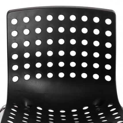 Стул СКАЛБЕРГ (мод. C-084-А) металл/пластик, 46 х 56 х 79 см, Блаcк (черный) / Хроме (хром) / SKALBERG (mod. C-084-A) Black Chrome_6