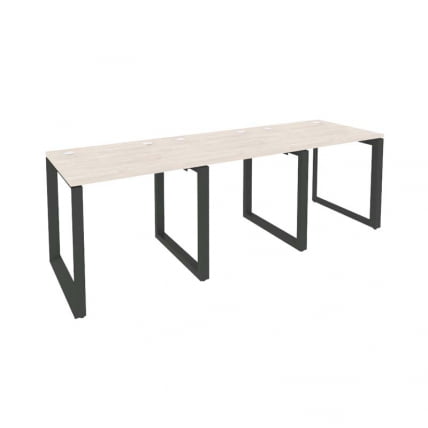 Рабочая станция на О-образном м/к ОНИКС О.МО-РС-3.0.7 Денвер Светлый/Антрацит / ONIX O.MO-RS-3.0.7_0