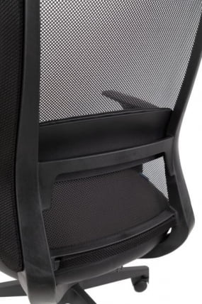 Офисное кресло CХАИРМАН 500 ЛТ (ЛТ) ЭКО экокожа Черный / CHAIRMAN (LT)_14