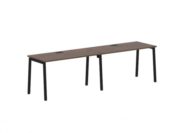 Бенч-система ЕДИС ЕЛВСТ 2767 Дуб Денвер темный Черный / EDIS ELWST_0