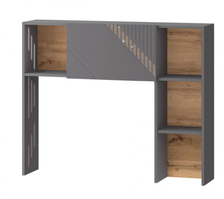 Надстройка (лев/прав) Монако 902.25 Дуб Вотан Оникс Графит_0