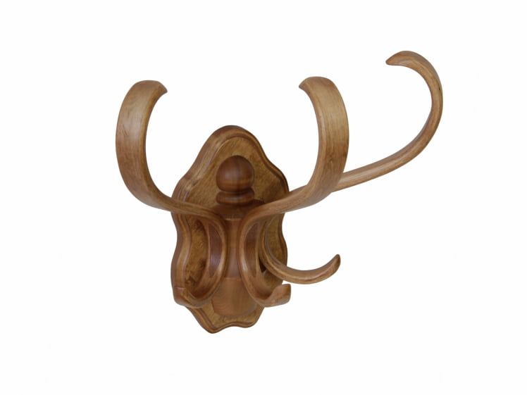 Вешалка настенная В 3Н Светло-коричневый_0