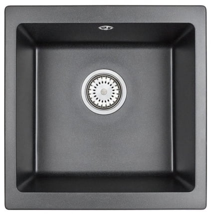 Кухонная мойка GRANULA 4451 Черный_0