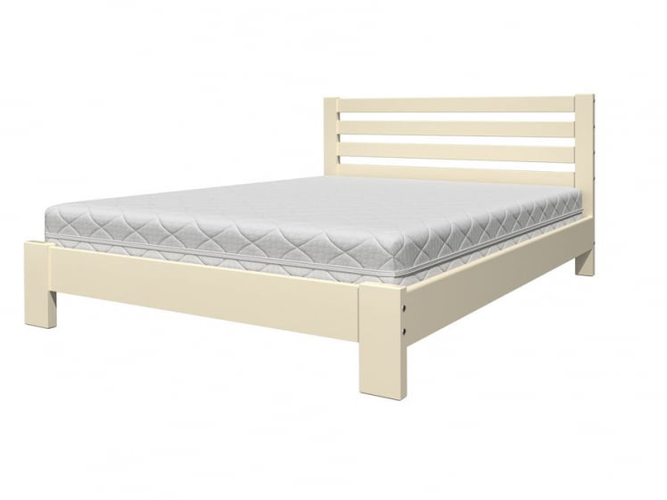 Кровать из массива Вероника 200х140 Слоновая кость_0