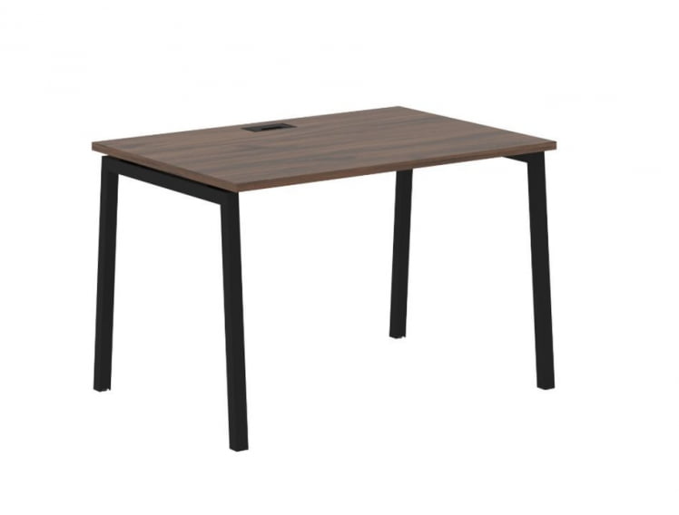 Стол письменный ЕДИС ЕЛСТ 1180 Дуб Денвер темный Черный / EDIS ELST_0