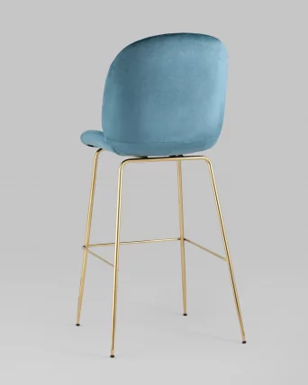 Стул барный Беетле голд Маренго / Beetle gold_5