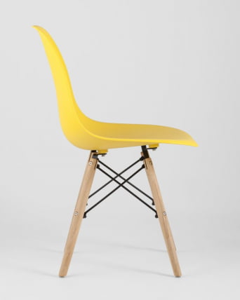 Стул Eames Style DSW желтый (разборный каркас)_4