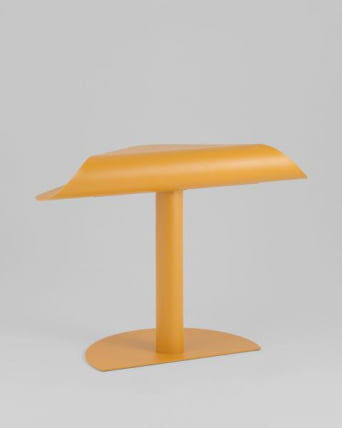 Журнальный столик Корнеа металл желтый / Cornea_8