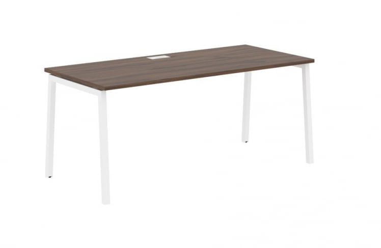 Стол письменный ЕДИС ЕЛСТ 1780 Дуб Денвер темный Белый / EDIS ELST_0