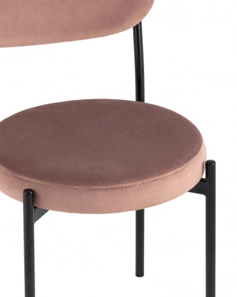 Стул Бриф NEW велюр Пыльно-розовый_1