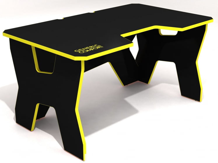 Стол геймерский Generic Comfort Gamer2/DS/NY Желтый Черный_3