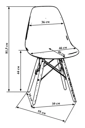 Стул обеденный ДОБРИН ДСВ Салатовый Г-08 / DOBRIN DSW G-08_6