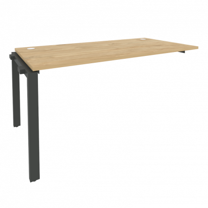 Наборный элемент рабочей станции на П-образном м/к ОНИКС О.МП-1.НРС-4.8 Тиквуд Светлый/Антрацит / ONIX O.MP-1.NRS-4.8_0