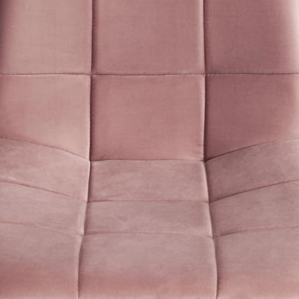 Стул CHILLY (mod. 7095-1) ткань/металл, 45x53х88 см, высота до сиденья 50 см, лавандовый barkhat 17/белый_8